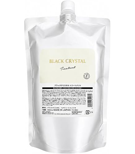Amazon | 【Amazon限定特典付き】BLACK CRYSTAL シャンプー